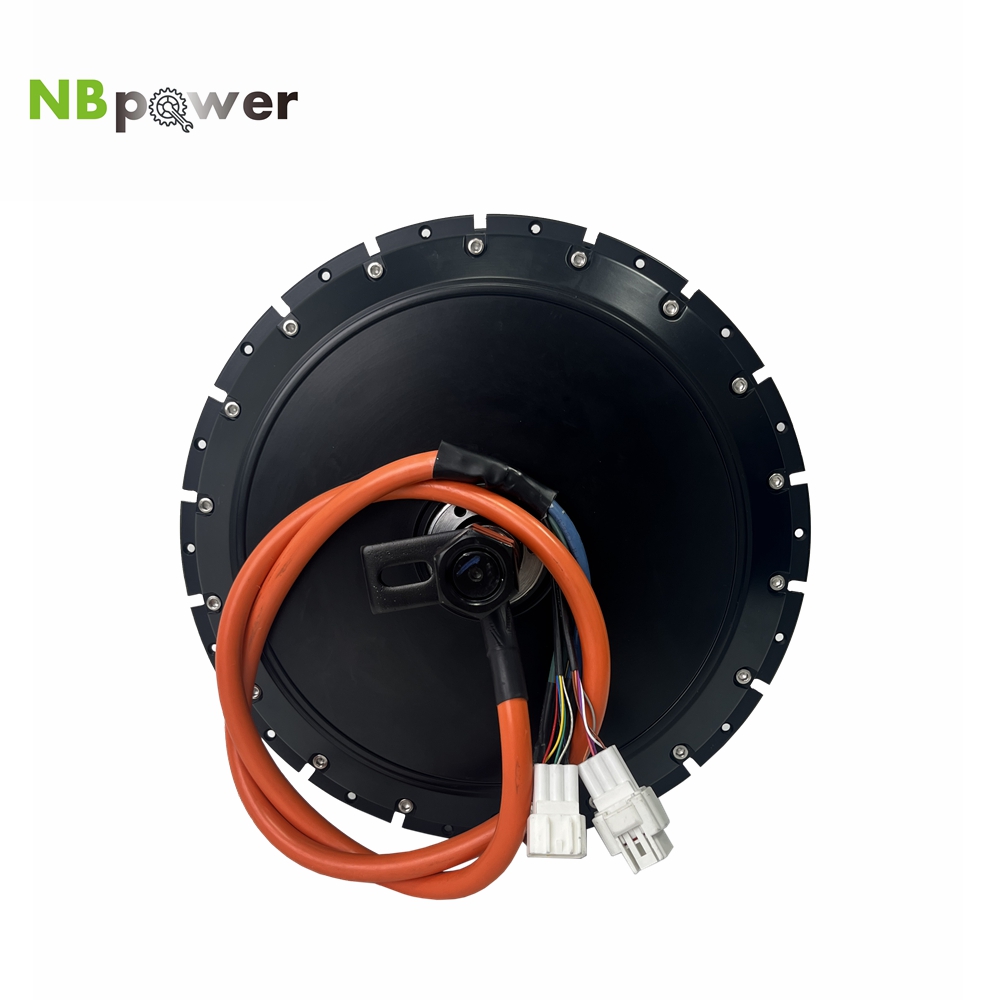 72V 8000W Brushless Hub Motor - Motor de Cubo Traseiro para Bicicleta