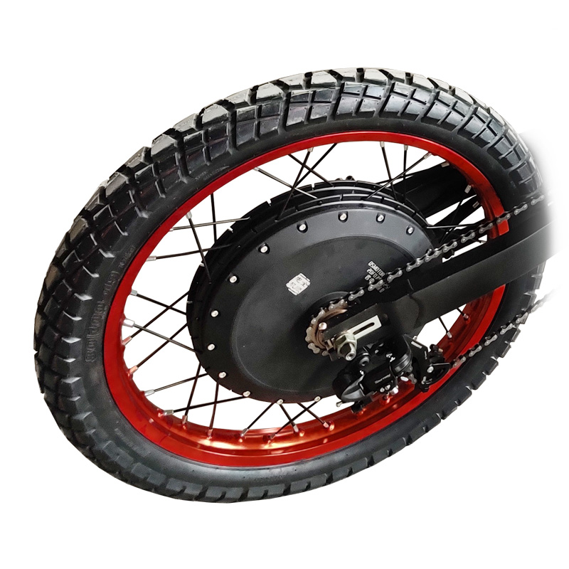 12000W Electric Motorcycle Hub Motor - Kit de conversão de motocicleta elétrica