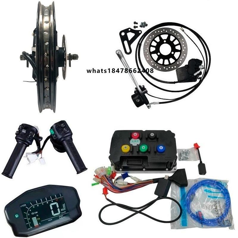 72V 8000W Brushless Hub Motor - Kits de Conversão de Motor de