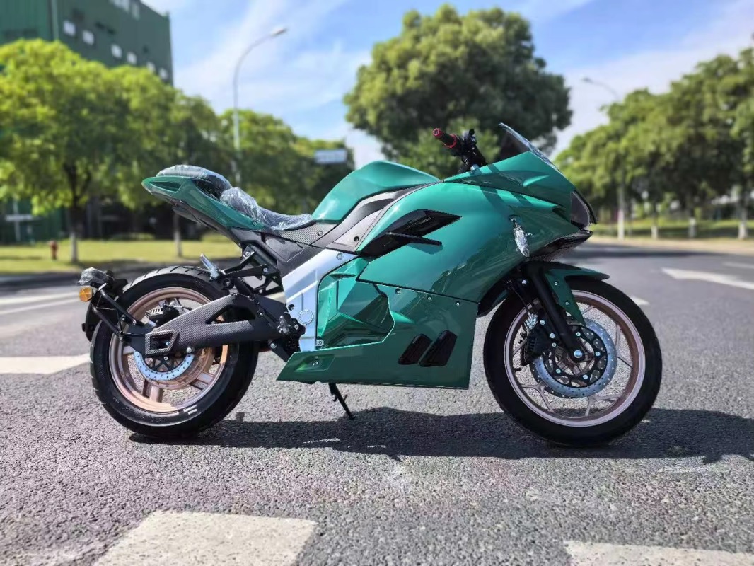 12000W Electric Motorcycle Hub Motor - STLF Motocicleta Elétrica Russa de Duas