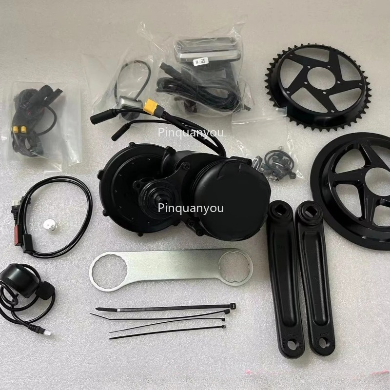 Torque Sensor Mid Drive Motor Kit - Tsdz8 novo kit de motor médio