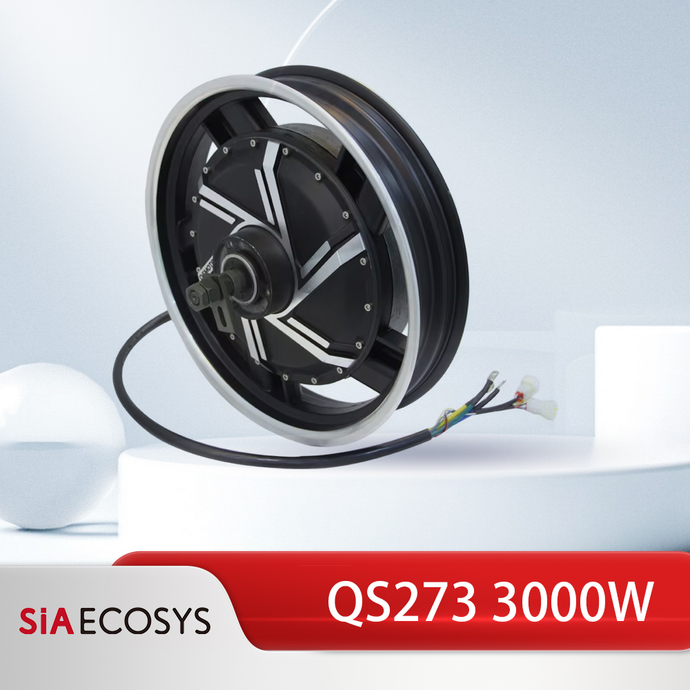 17 Inch Motorcycle Rim Hub Motor 72V - Motor Elétrico Brushless QSMOTOR QS273 de