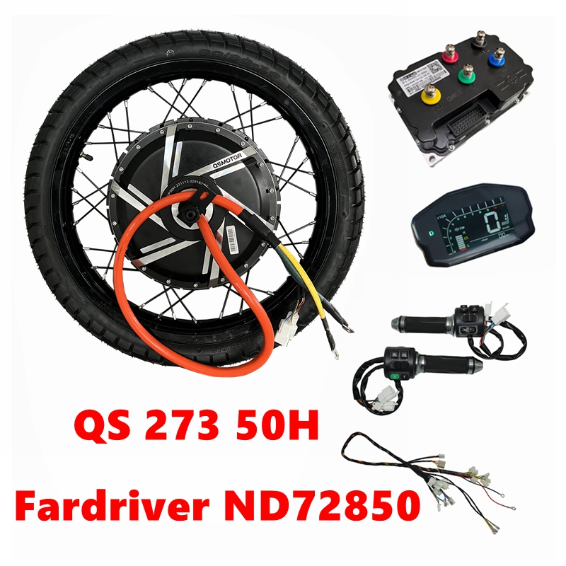 Nbpower/qs273 50h 72v 12000w e - 12000W Electric Motorcycle Hub Motor avaliação e preço