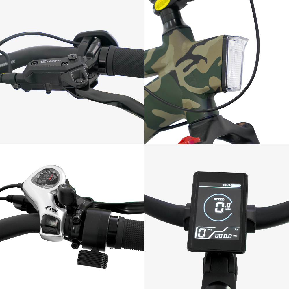 Bicicleta Elétrica para Adulto - 48V 1500W Rear Hub Motor With Battery avaliação e preço