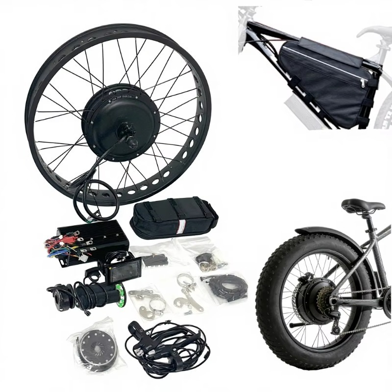 Kit de Conversão para E-bike c - 5000W Hub Motor Kit 72V avaliação e preço