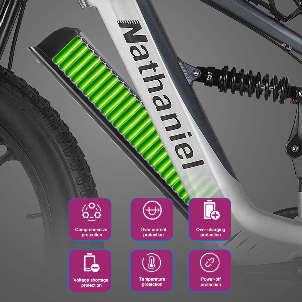 Nathaniel SYR09 Bicicleta Elét - Dual Motor Ebike Kit 2000W avaliação e preço