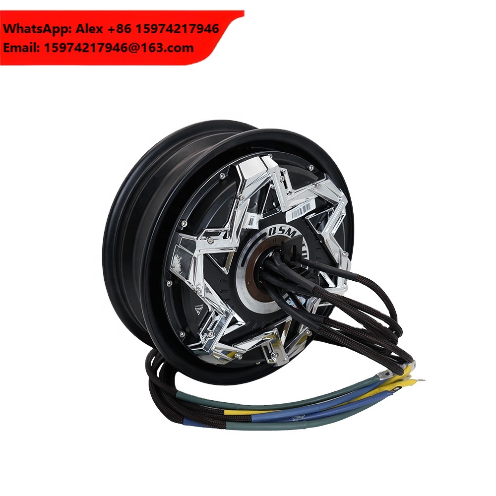 Motor QS 12x3.5 Polegadas QS26 - 12000W Electric Motorcycle Hub Motor avaliação e preço