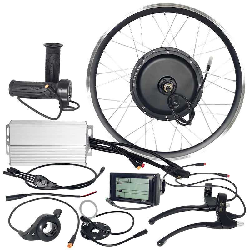 Novo kit de conversão elétrica - 12000W Electric Motorcycle Hub Motor avaliação e preço