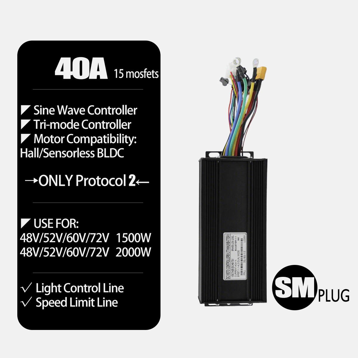 Mtx39 48v/52v 2000w motor de c - Gearless Hub Motor Conversion Kit 2000W With Display avaliação e preço