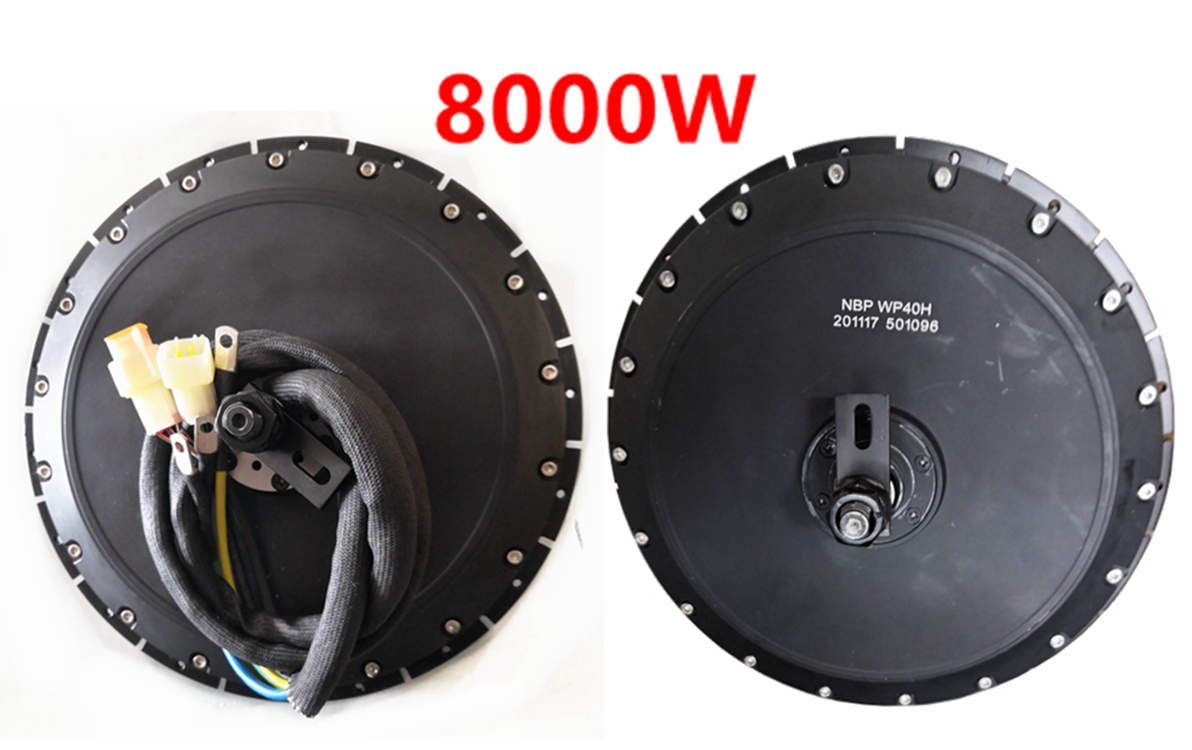 Estoque dos eua qs273 40h pico - 72V 8000W Brushless Hub Motor avaliação e preço