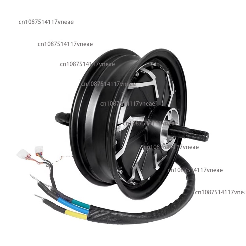 Motor 12000W 12x3.5 polegadas  - 12000W Electric Motorcycle Hub Motor avaliação e preço