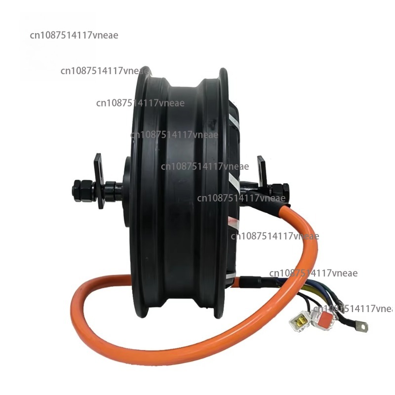 Motor 12000W 12x3.5 polegadas  - 12000W Electric Motorcycle Hub Motor avaliação e preço