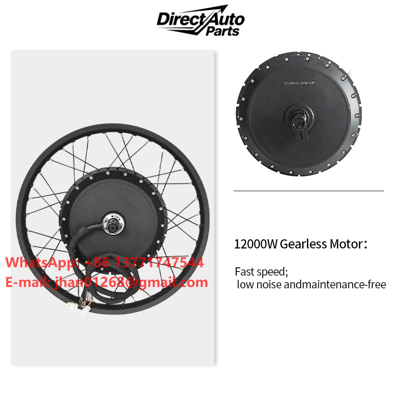 Kit de Conversão para Moto Elé - 12000W Electric Motorcycle Hub Motor avaliação e preço