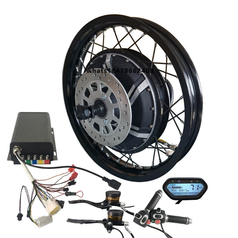 Motor 8000W 12000W 16000W 273  - 12000W Electric Motorcycle Hub Motor avaliação e preço