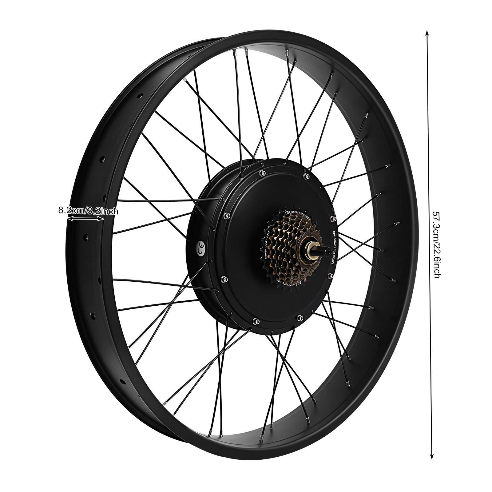 Kit de Conversão para Biciclet - Fat Tire Electric Bike Conversion Kit 1500W avaliação e preço