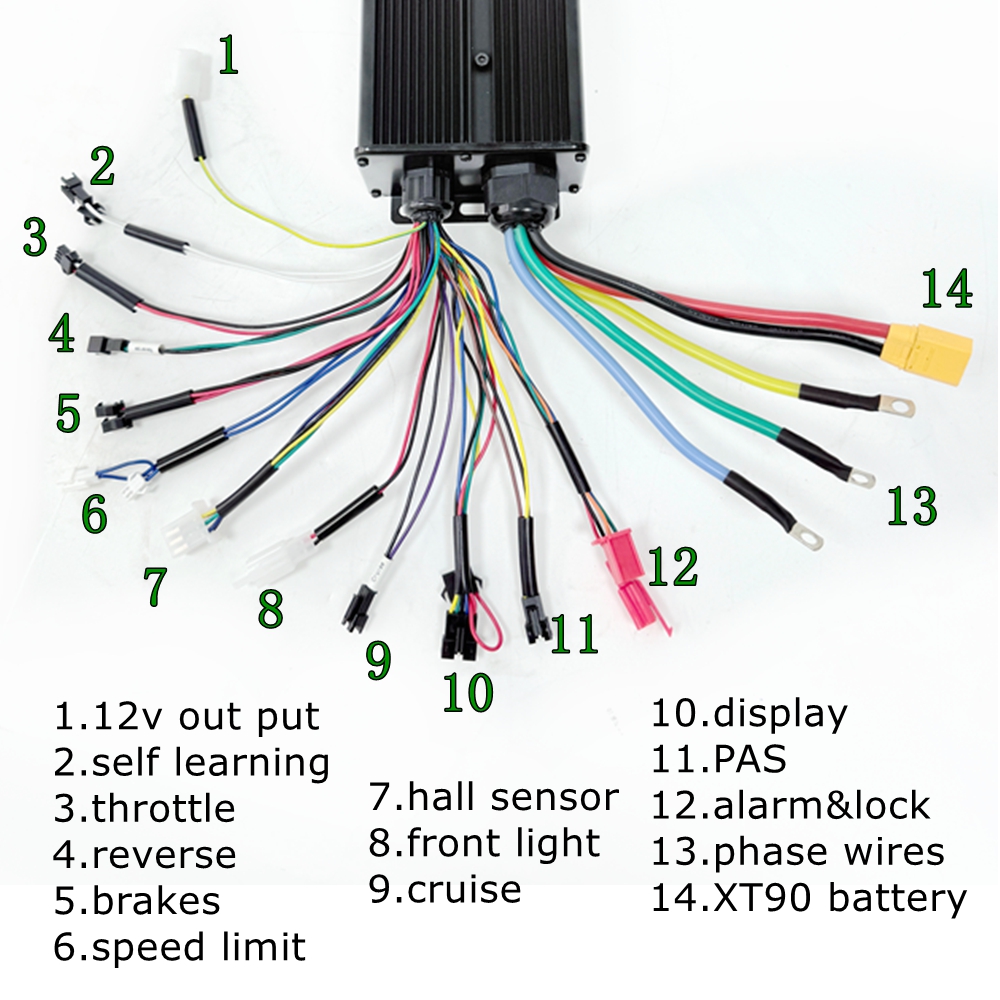 Kit de Conversão para Biciclet - 5000W Hub Motor Kit 72V avaliação e preço