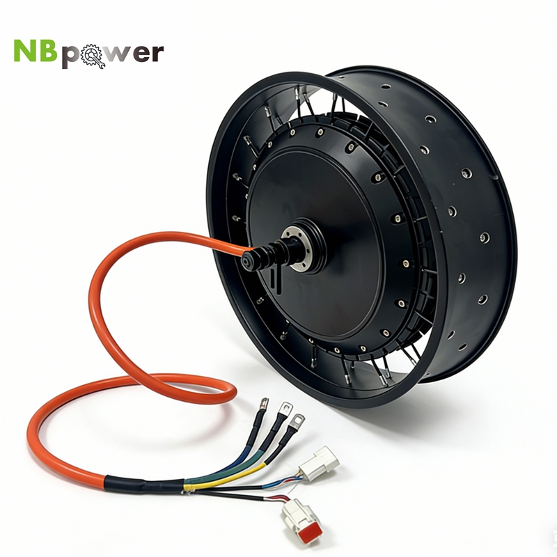 Nbpower/qs 273 40h 48-96v aval - 72V 8000W Brushless Hub Motor avaliação e preço