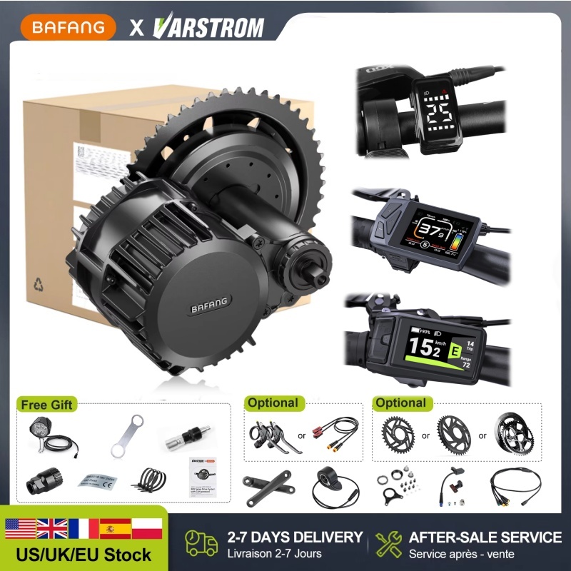 Kit de Motor Bafang 48V 750W B - Side Hung Mid Drive Motor Kit avaliação e preço