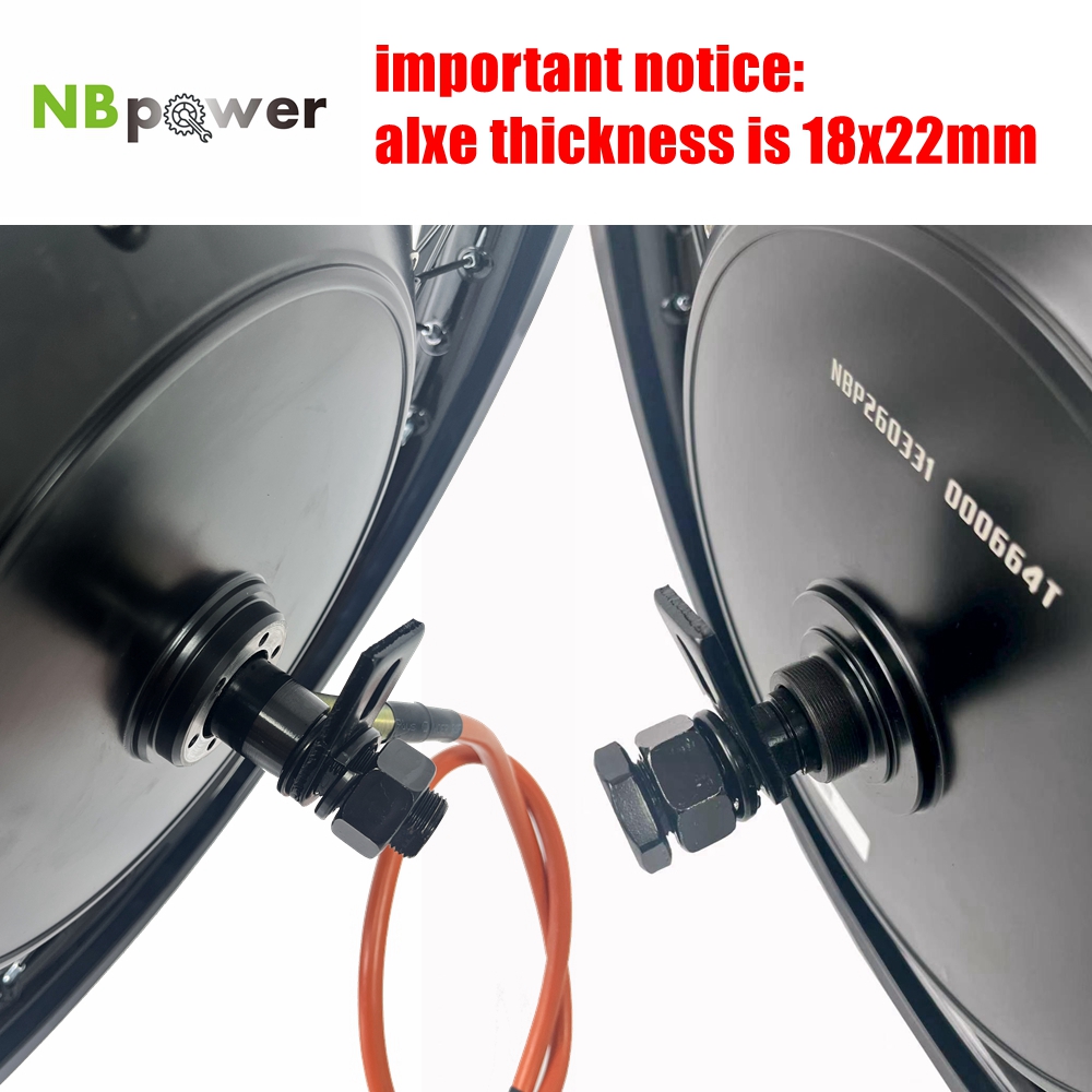 Motor de Cubo Traseiro NBpower - 72V 8000W Brushless Hub Motor avaliação e preço