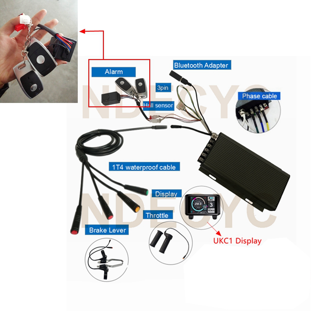 Qs205 v3 48-72v 5000w 3.5t/5t  - 5000W Hub Motor Kit 72V avaliação e preço